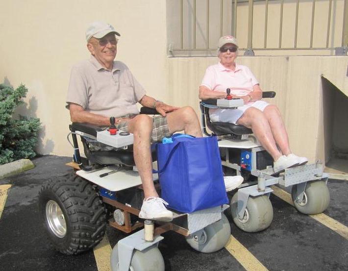 Silla de ruedas para playa Sand Helper